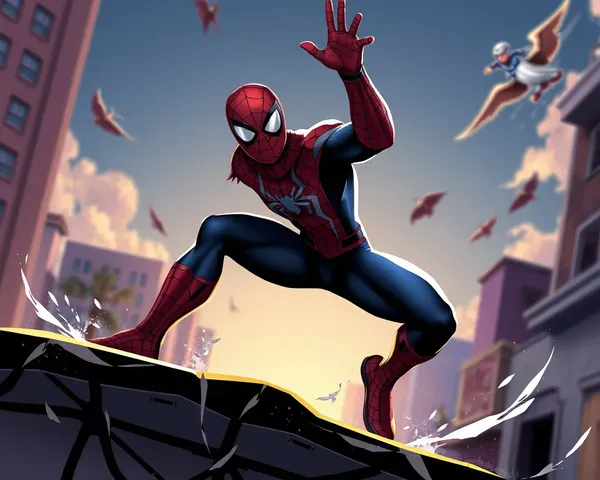 Encontrado formato PNG de Spider-Man varias veces más