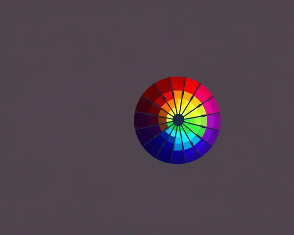 Encontrado gráfico PNG de rueda de colores HD