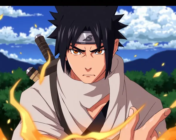 Encontrado imagen de Sasuke en formato PNG