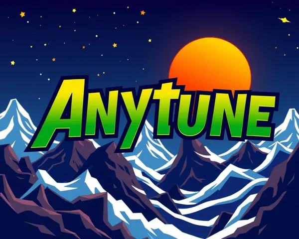 Encontramos el logo de Anytune en formato PNG