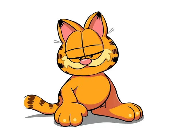 Encontré el formato de archivo de imagen PNG de Garfield