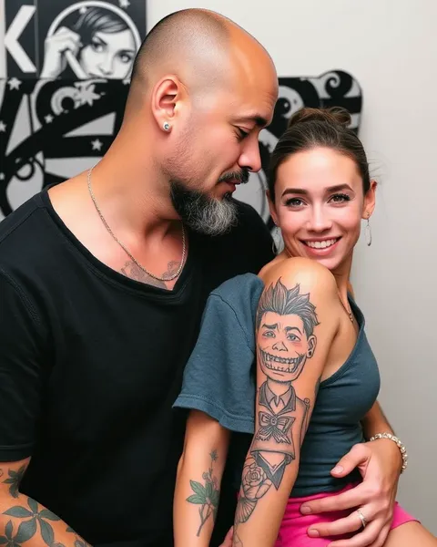 Enlace indestructible: Tatuajes de papá e hija para siempre