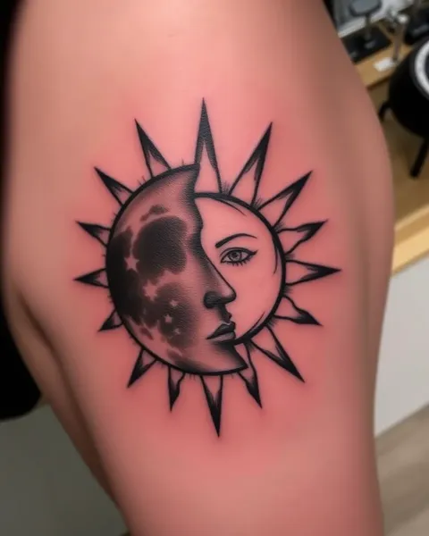 Entendiendo el Significado del Sol y la Luna en Tatuajes