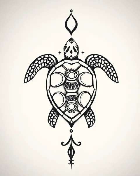 Entendiendo el Simbolismo y el Significado del Tatuaje de Tortuga