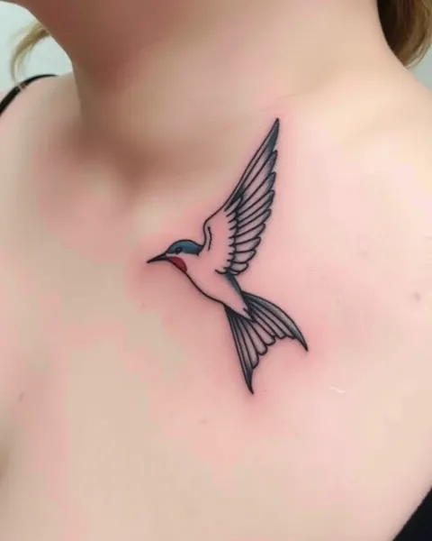 Entendiendo el simbolismo del significado del tatuaje de golondrina