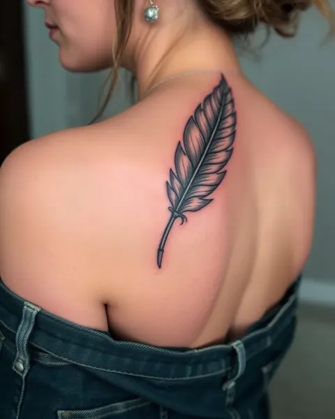 Entendiendo la Significación de Tatuajes de Plumas Hoy