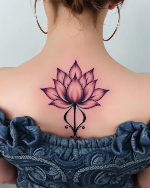 Entendiendo la Significativa Espiritual del Tatuaje de Flor de Loto