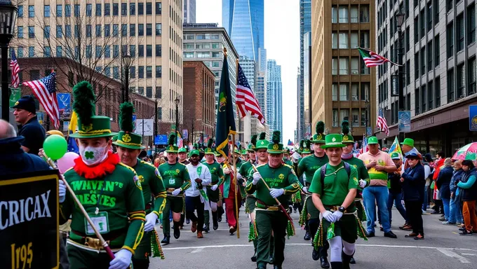 Entradas para el Desfile de San Patricio de Chicago 2025