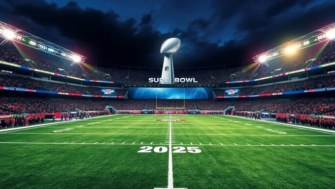 Entradas para el sorteo del Super Bowl 2025 abiertas para la inscripción