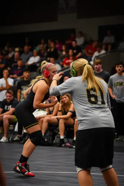 Entrenadores de Lucha Libre de Iowa Alaban a las Atletas