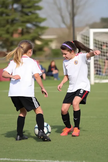 Entrenamiento de habilidades de fútbol femenino U14 esencial