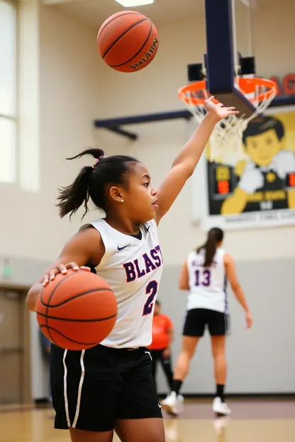 Equipo de Baloncesto de la Escuela de Chicas de Omaha: Logra la Victoria