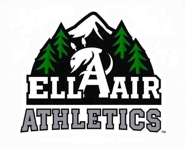 Equipo de Logotipo de Atletismo de Bel Air PNG Imagen