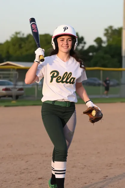 Equipo de softball de las chicas de Pella construye un vínculo fuerte