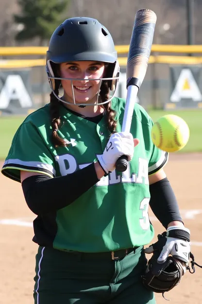 Equipo de softbol de las chicas de Pella fomenta el espíritu de equipo