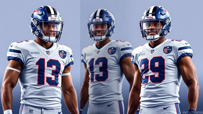 Equipos de la NFL presentarán nuevos uniformes en 2025