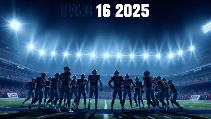 Equipos de la Pac-12 anunciados para el calendario de la temporada 2025