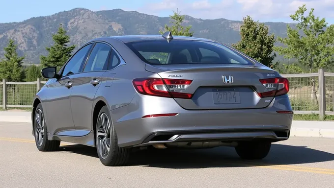 Especificaciones del motor del Honda Accord Hybrid Ex-L 2025