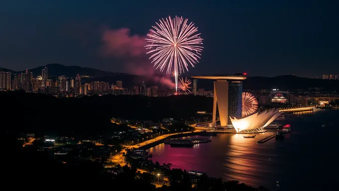 Espectáculo aéreo de fuegos artificiales de Cupertino 2025 planeado