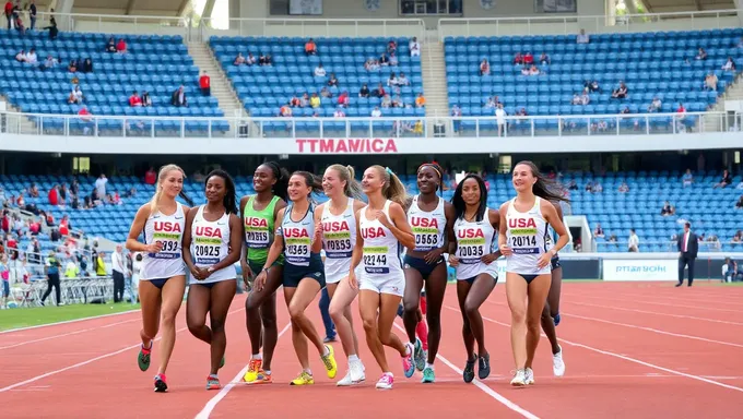 Esperanzas Olímpicas del Equipo Femenino de Campo a Través de los EE