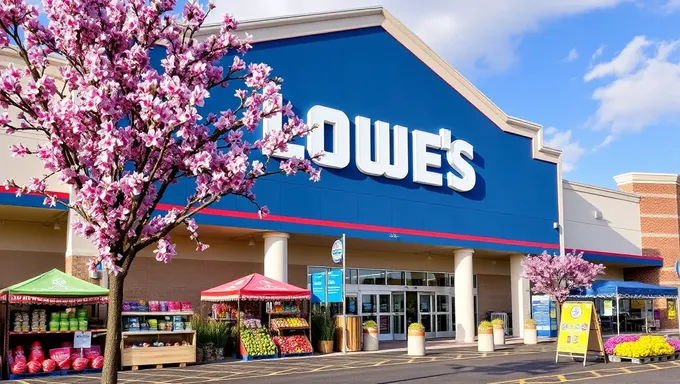 Estado de apertura de tiendas Lowes en Pascua 2025