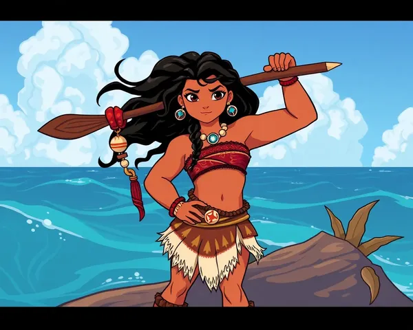 Estado de pequeña isla en desarrollo en formato PNG de Moana