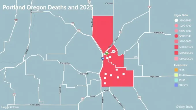 Estadísticas de Muertes por Tiros en Portland, Oregón 2025