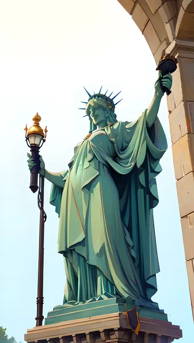 Estatua de la Libertad R34: Estatua Iconica en la Ciudad de Nueva York