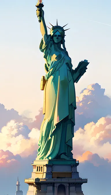 Estatua de la Libertad R34: Hitos de la Independencia Americana