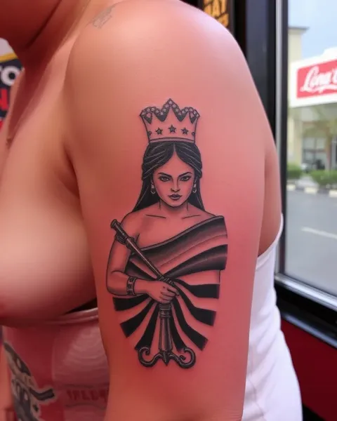 Estilo de tatuaje fino de Las Vegas