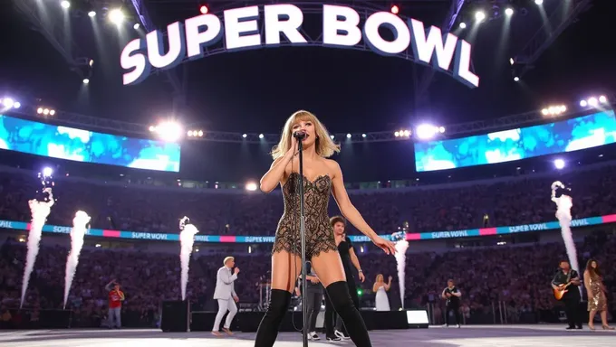 Estrellas del show de medio tiempo del Super Bowl 2025, lideradas por Taylor Swift