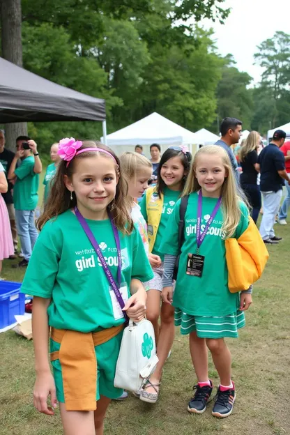 Eventos y actividades de Girl Scout para niñas jóvenes