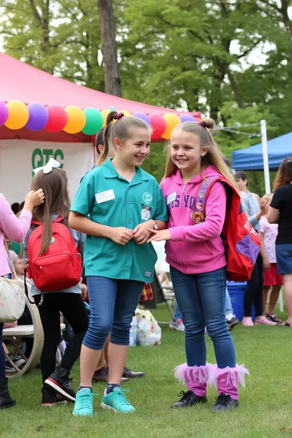 Eventos y actividades de Girl Scout para niñas jóvenes