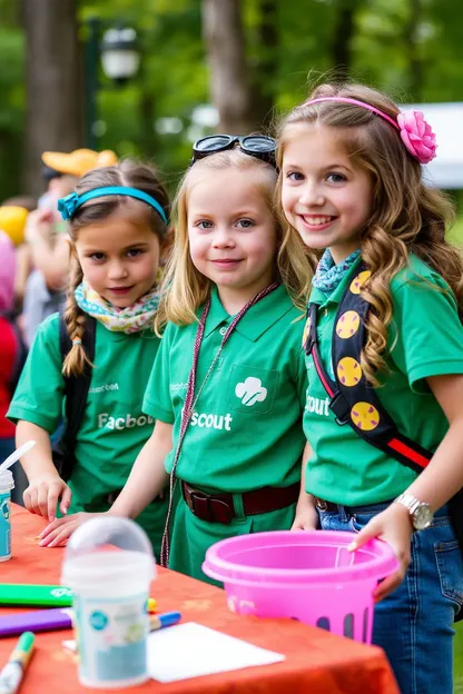 Eventos y actividades de Girl Scout para niñas jóvenes