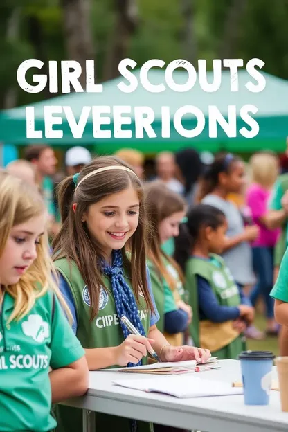 Eventos y actividades de las Girl Scout para niñas jóvenes