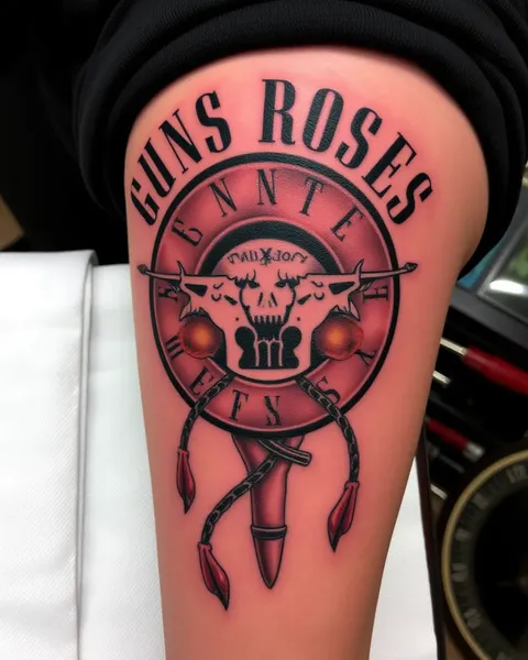 Explicación del significado del tatuaje de Guns N' Roses