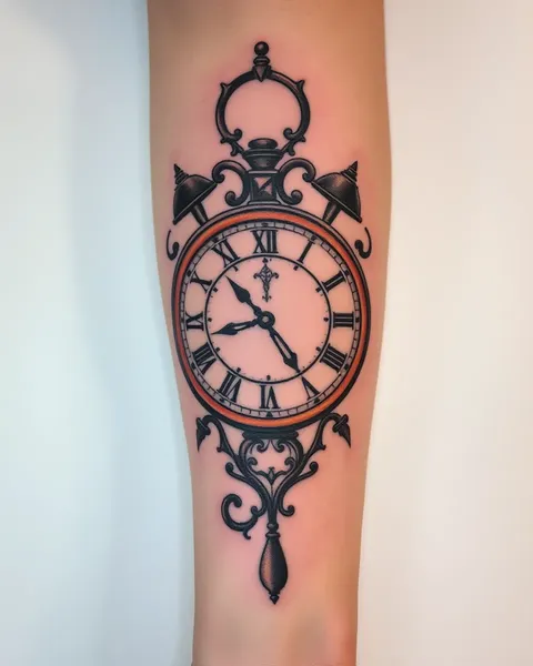 Explicación del simbolismo del tatuaje de reloj roto