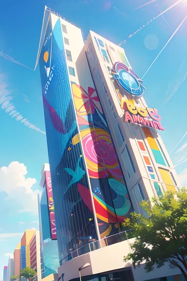 Explora el arte de la animación: visuales de resort