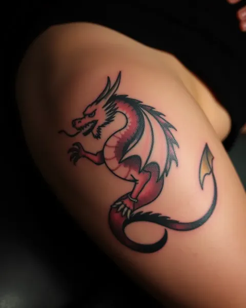 Explorar el significado cultural del simbolismo del dragón en tatuaje