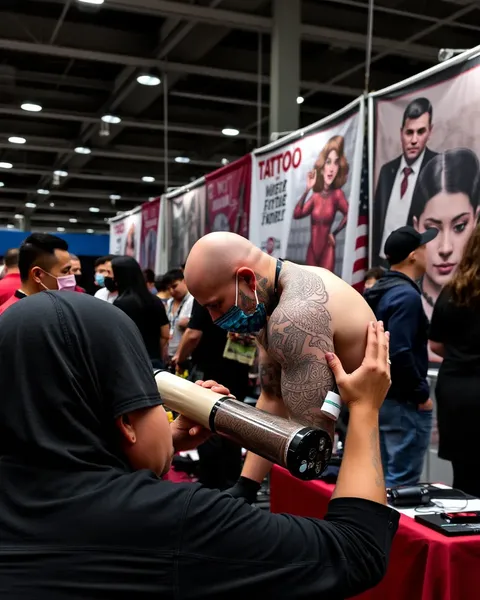 Expo de tatuajes atrae visitantes de todo el mundo