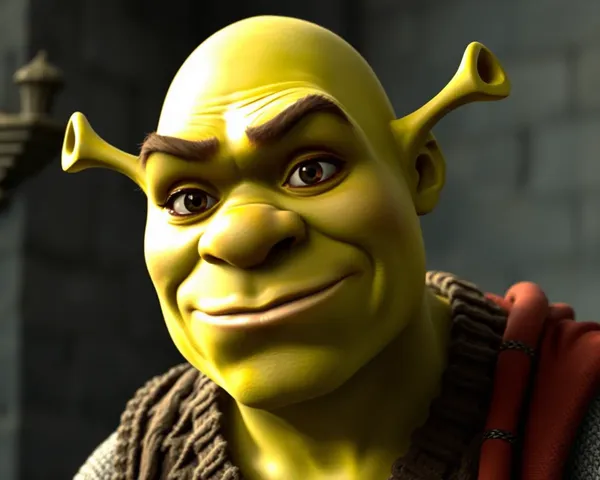 Extensión de archivo PNG de Shrek para almacenamiento de imagen