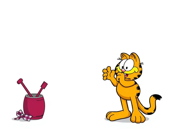 Extensión de archivo PNG de imagen de Garfield encontrada