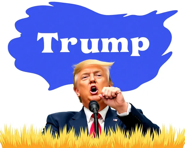 Extracción de archivo PNG de texto de Trump