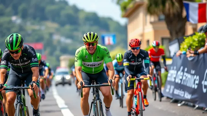 Favoritos de la Vuelta de Francia 2025 con Jersey Verde