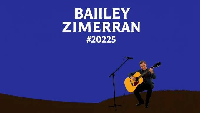 Fechas de gira de Bailey Zimmerman 2025 ya están disponibles