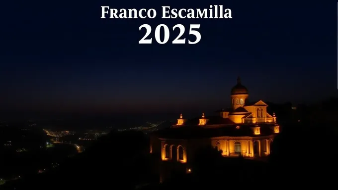 Fechas y ciudades de la gira de Franco Escamilla 2025