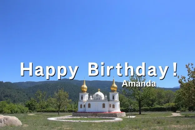 Feliz Cumpleaños Amanda Imágenes: Celebración del Cumpleaños de Amanda con Imágenes