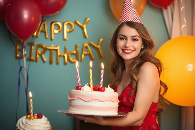 Feliz Cumpleaños Karen Imágenes Tiempo de Celebración Ha Llegado