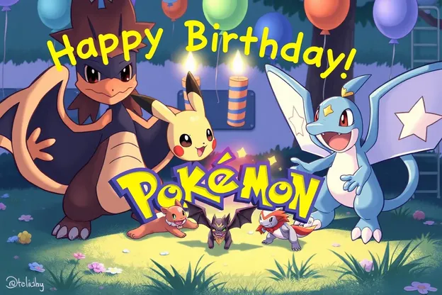 Feliz Cumpleaños Pokémon, Imágenes para Recordar para Siempre