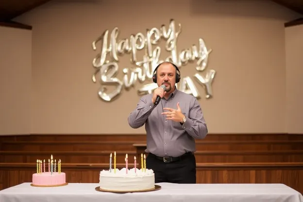 Feliz cumpleaños Pastor, hora de celebrar